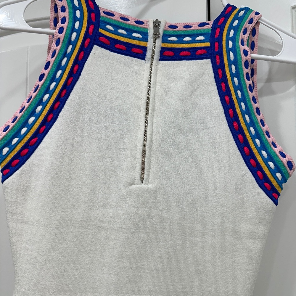 MILLY Sleeveless Knit Top - Picture 5 of 6